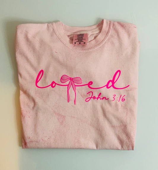 Loved John 3:16 Tee